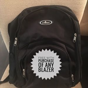 🙅🏽SOLD🙅🏽Everest black backpack